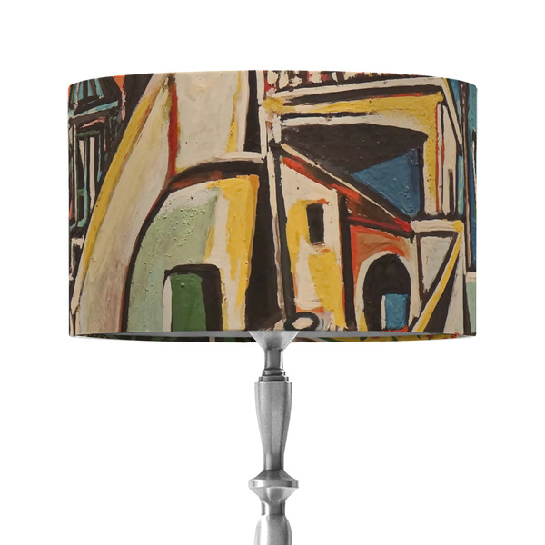 Custom Mediterranean Landscape by Pablo Picasso 12" Drum Lamp Shade - Fabric