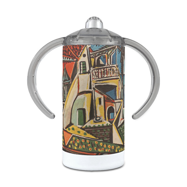 Custom Mediterranean Landscape by Pablo Picasso 12 oz Stainless Steel Sippy Cup