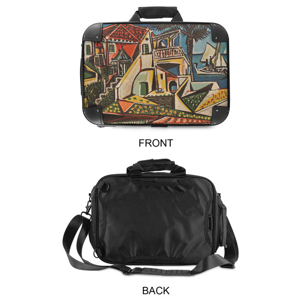 Mediterranean Landscape by Pablo Picasso 15" Hard Shell Briefcase - APPROVAL