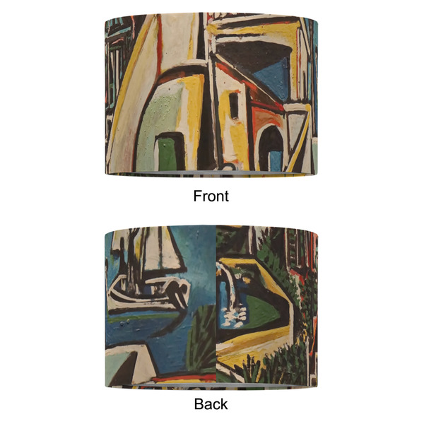 Mediterranean Landscape by Pablo Picasso 16" Drum Lampshade - APPROVAL (Fabric)
