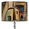 Mediterranean Landscape by Pablo Picasso 16" Drum Lampshade - ON STAND (Fabric)