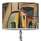 Mediterranean Landscape by Pablo Picasso 16" Drum Lampshade - ON STAND (Poly Film)