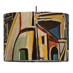 Mediterranean Landscape by Pablo Picasso Drum Pendant Lamp
