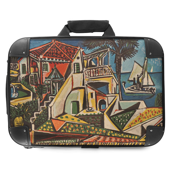 Custom Mediterranean Landscape by Pablo Picasso Hard Shell Briefcase - 18"