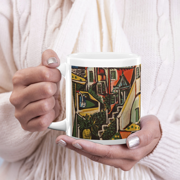 Mediterranean Landscape by Pablo Picasso 20oz Coffee Mug - LIFESTYLE