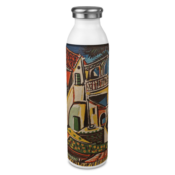 Custom Mediterranean Landscape by Pablo Picasso 20oz Stainless Steel Water Bottle - Full Print