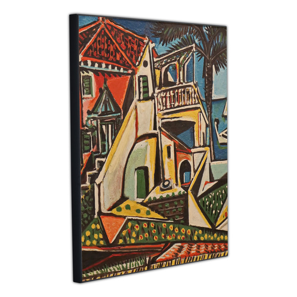 Mediterranean Landscape by Pablo Picasso 20x24 Wood Print - Angle View