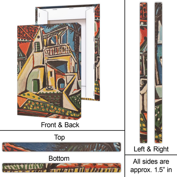 Mediterranean Landscape by Pablo Picasso 20x30 - Canvas Print - Approval