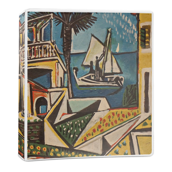 Custom Mediterranean Landscape by Pablo Picasso 3-Ring Binder - 1 inch