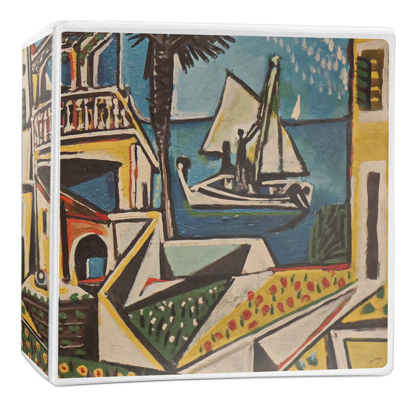 Custom Mediterranean Landscape by Pablo Picasso 3-Ring Binder - 2 inch
