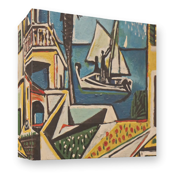 Custom Mediterranean Landscape by Pablo Picasso 3 Ring Binder - Full Wrap - 3"