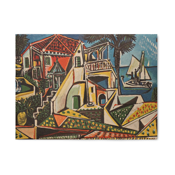 Custom Mediterranean Landscape by Pablo Picasso 5' x 7' Indoor Area Rug
