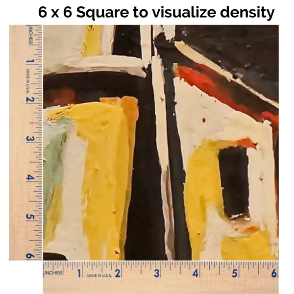 Mediterranean Landscape by Pablo Picasso 6x6 Swatch of Fabric