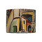 Mediterranean Landscape by Pablo Picasso 8" Drum Lampshade - FRONT (Fabric)