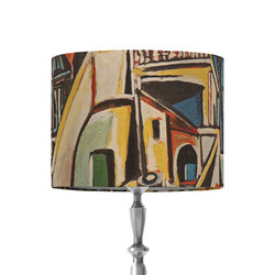 Mediterranean Landscape by Pablo Picasso 8" Drum Lamp Shade - Fabric