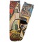 Mediterranean Landscape by Pablo Picasso Adult Crew Socks - Single Pair - Front and Back