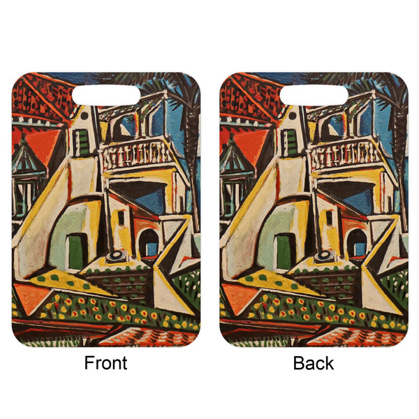 Mediterranean Landscape by Pablo Picasso Aluminum Luggage Tag (Front + Back)
