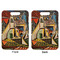 Mediterranean Landscape by Pablo Picasso Aluminum Luggage Tag (Front + Back)
