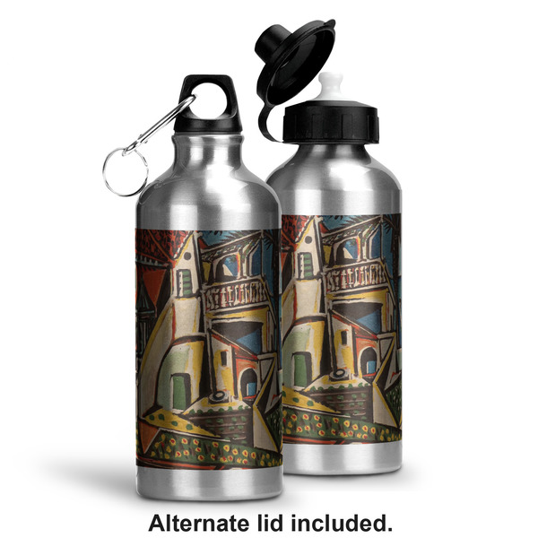 Mediterranean Landscape by Pablo Picasso Aluminum Water Bottle - Alternate lid options