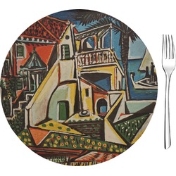 Mediterranean Landscape by Pablo Picasso Glass Appetizer / Dessert Plate 8"