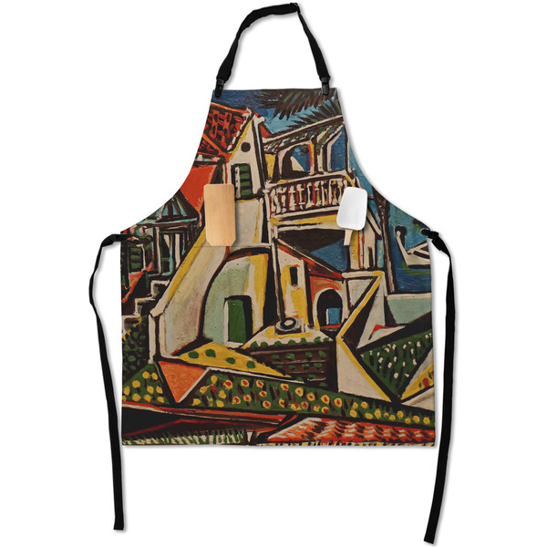 Custom Mediterranean Landscape by Pablo Picasso Apron With Pockets