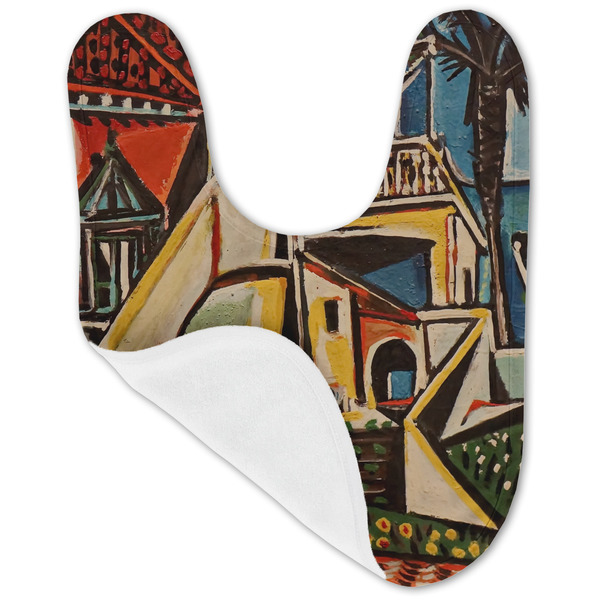 Mediterranean Landscape by Pablo Picasso Baby Bib - AFT folded