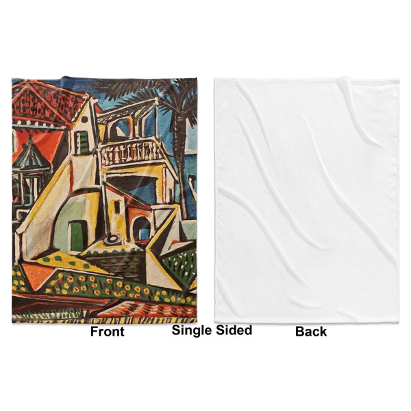 Mediterranean Landscape by Pablo Picasso Baby Blanket (Single Sided - Printed Front, White Back)
