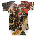 Mediterranean Landscape by Pablo Picasso Baby Bodysuit