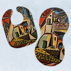 Mediterranean Landscape by Pablo Picasso Baby Bib & Burp Set