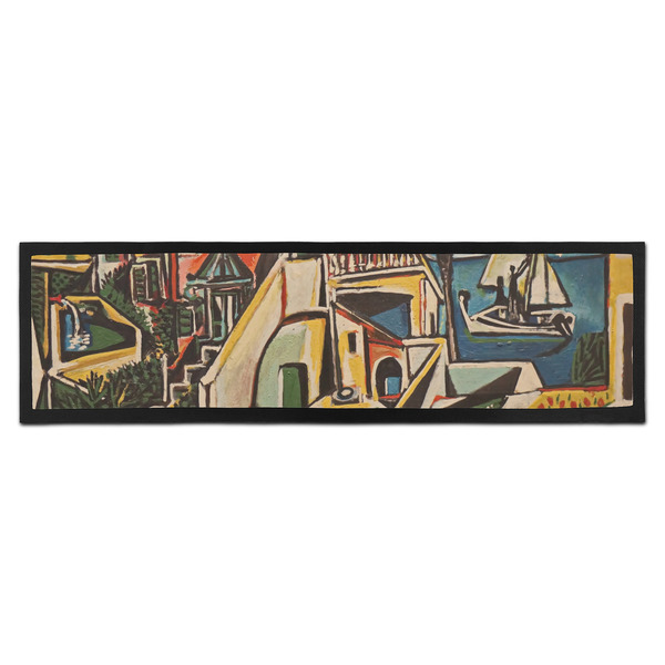 Custom Mediterranean Landscape by Pablo Picasso Bar Mat - Large