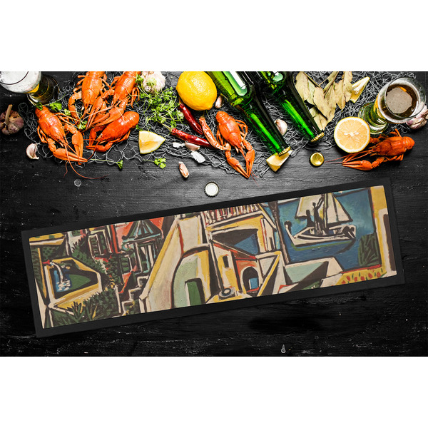 Mediterranean Landscape by Pablo Picasso Bar Mat - Large - LIFESTYLE
