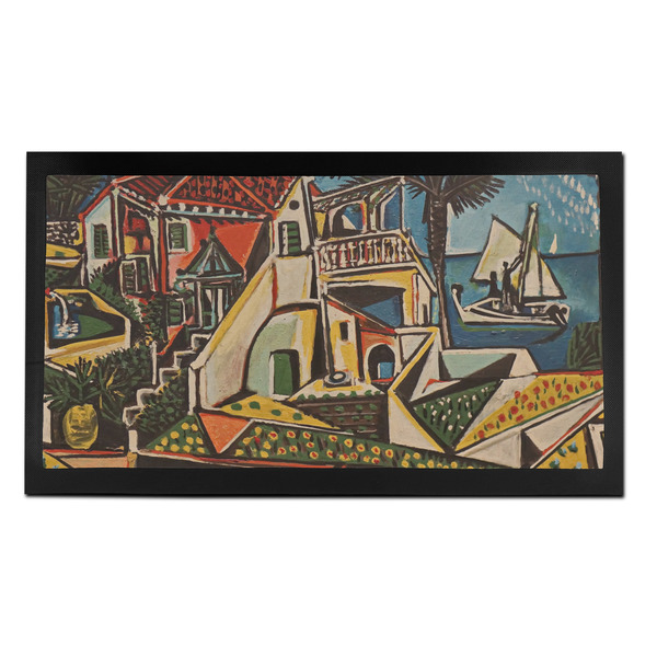 Custom Mediterranean Landscape by Pablo Picasso Bar Mat - Small