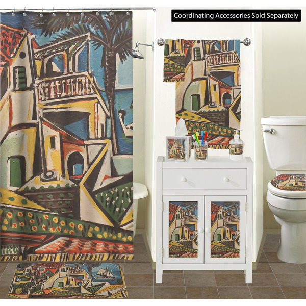 Mediterranean Landscape by Pablo Picasso Bathroom Scene