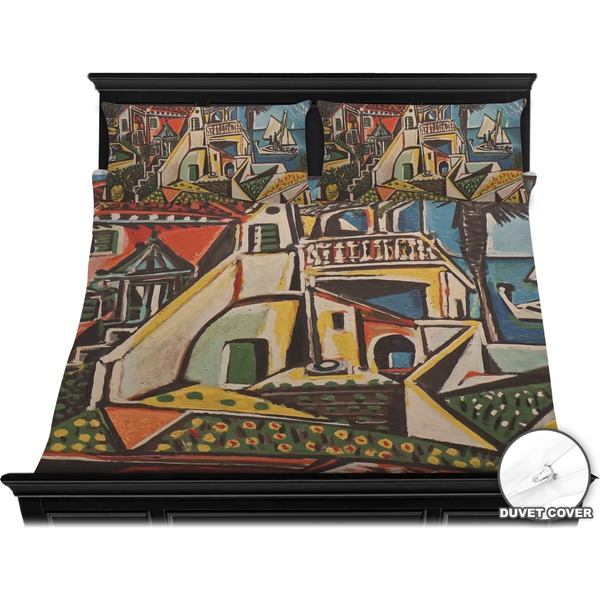 Mediterranean Landscape by Pablo Picasso Bedding Set (King) - Duvet