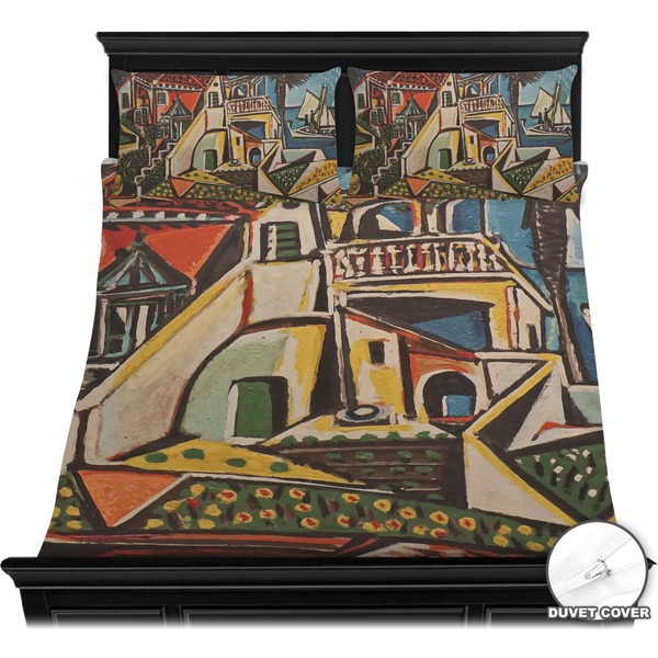 Mediterranean Landscape by Pablo Picasso Bedding Set (Queen) - Duvet