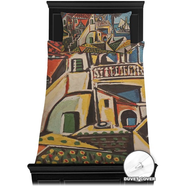 Mediterranean Landscape by Pablo Picasso Bedding Set (Twin) - Duvet