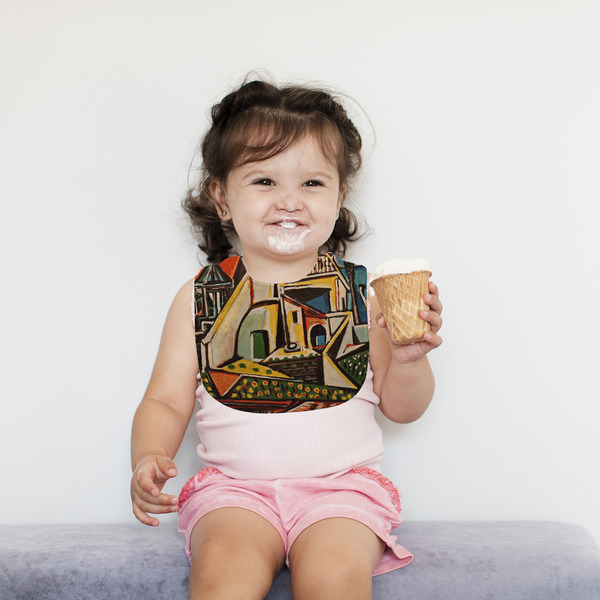 Mediterranean Landscape by Pablo Picasso Bib Lifestyle Girl