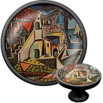 Mediterranean Landscape by Pablo Picasso Cabinet Knob (Black)
