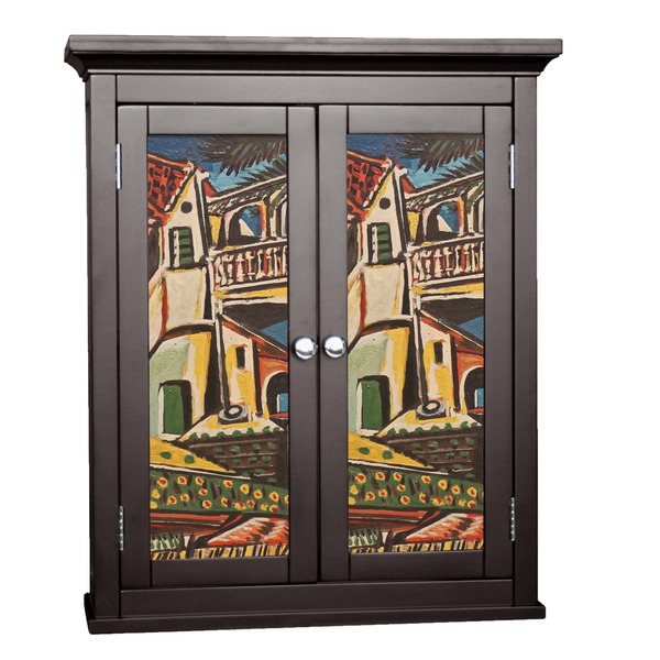 Custom Mediterranean Landscape by Pablo Picasso Cabinet Decal - Custom Size