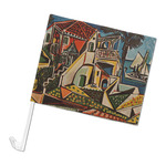 Mediterranean Landscape by Pablo Picasso Car Flag - Large