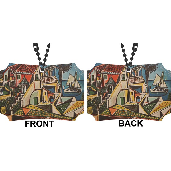 Mediterranean Landscape by Pablo Picasso Car Ornament - Berlin (Approval)