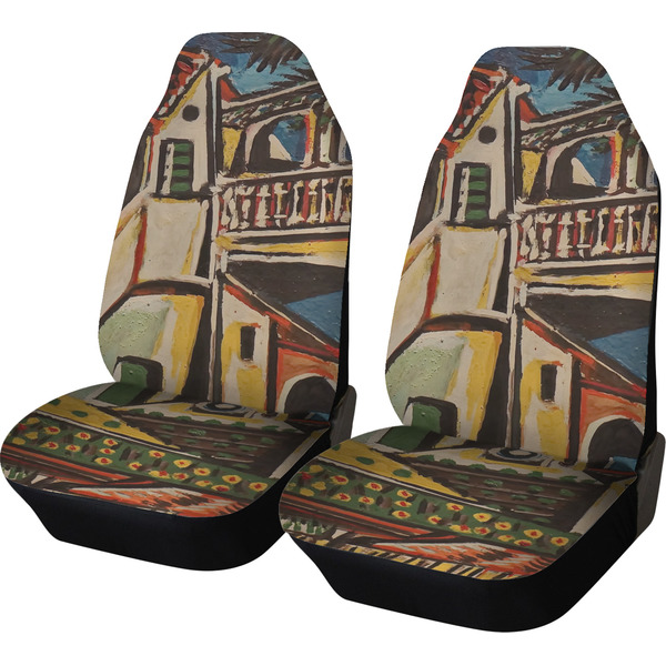 Custom Mediterranean Landscape by Pablo Picasso Car Seat Covers (Set of Two)