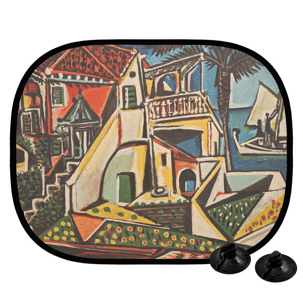 Custom Mediterranean Landscape by Pablo Picasso Car Side Window Sun Shade
