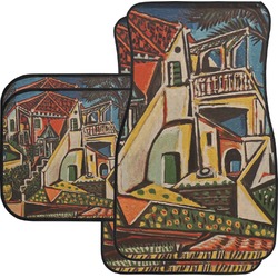 Mediterranean Landscape by Pablo Picasso Car Floor Mats Set - 2 Front & 2 Back