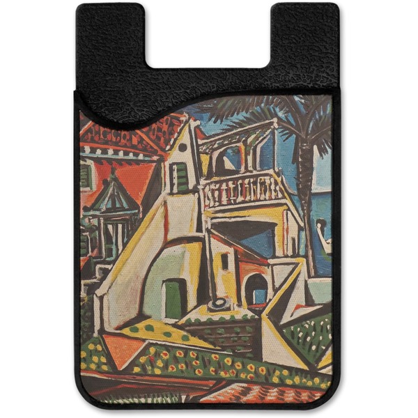 Mediterranean Landscape by Pablo Picasso Cell Phone Credit Card Holder