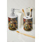 Mediterranean Landscape by Pablo Picasso Ceramic Bathroom Accessories - LIFESTYLE (toothbrush holder & soap dispenser)