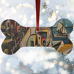 Mediterranean Landscape by Pablo Picasso Ceramic Dog Ornament