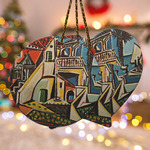 Mediterranean Landscape by Pablo Picasso Ceramic Ornament