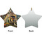Mediterranean Landscape by Pablo Picasso Ceramic Flat Ornament - Star Front & Back (APPROVAL)