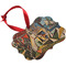 Mediterranean Landscape by Pablo Picasso Christmas Ornament (Angle View)